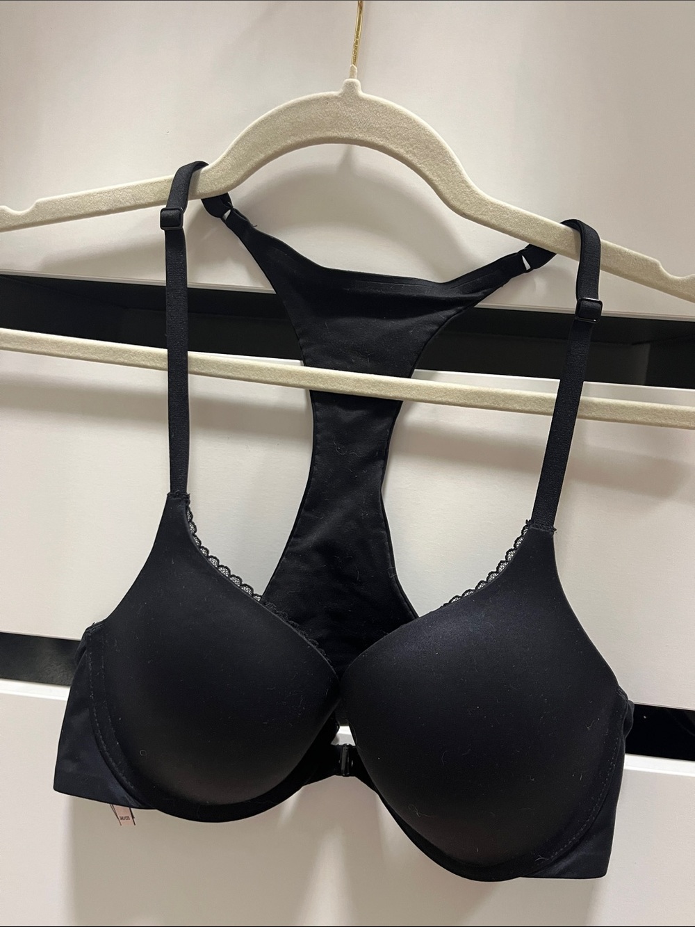 Victoria's Secret Black Body by Victoria  Racerback Bra